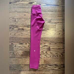 Lululemon Purple “Fast and Free” Leggings